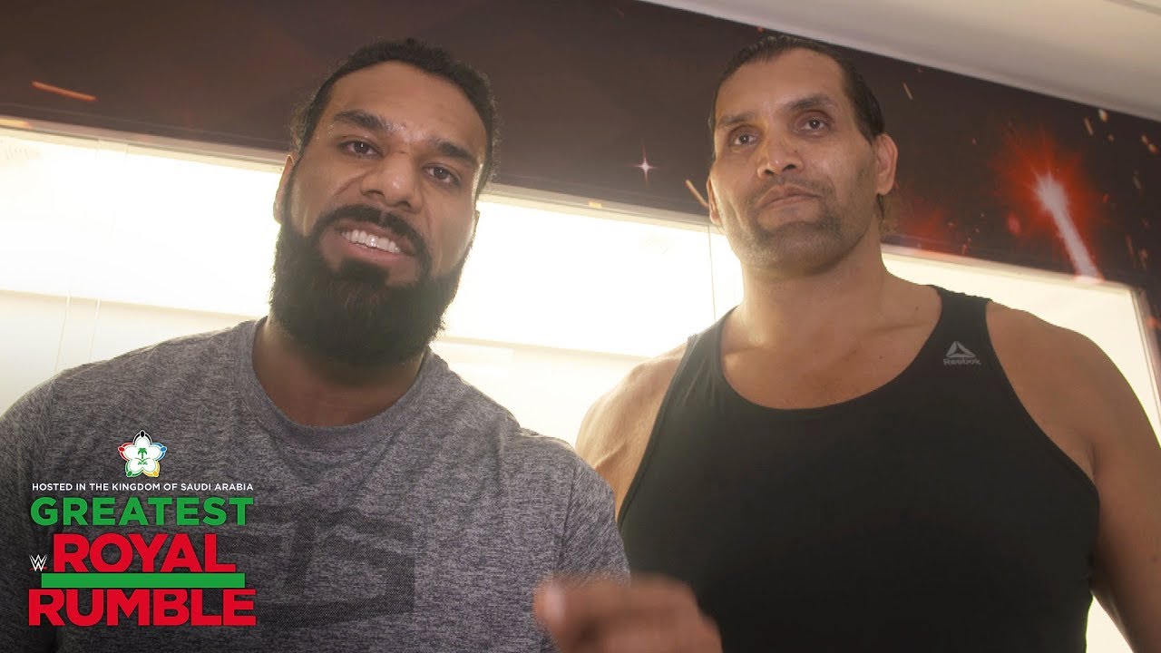 The Great Khali returns to compete in the Greatest Royal Rumble Match: WWE Exclusive, April 27, 2018
