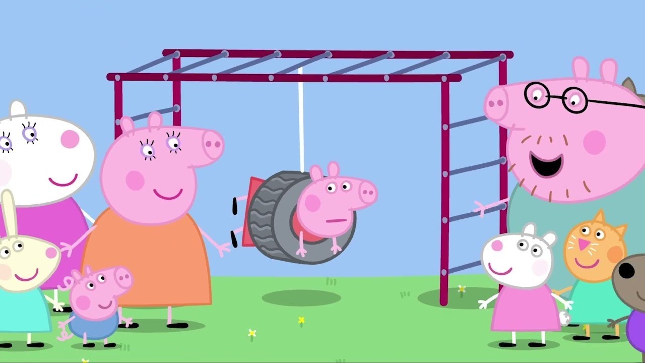Peppa Has Fun At The Playground!