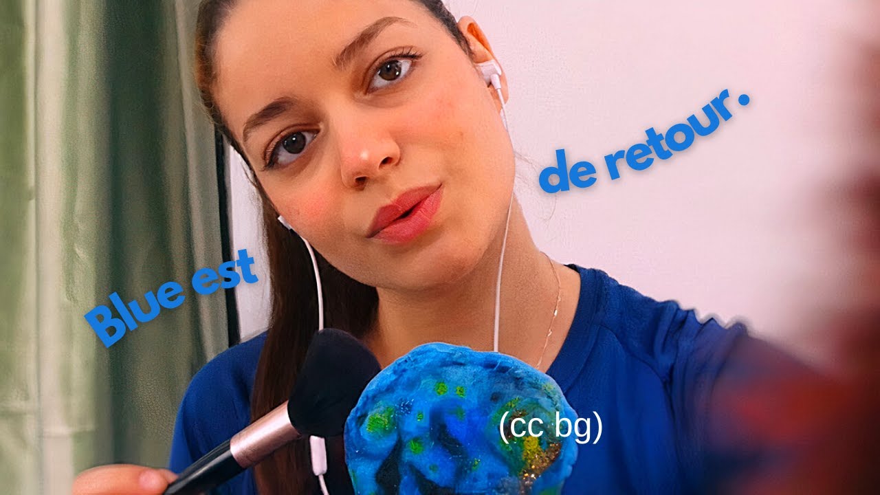 le combo ASMR pour dormir (mais vraiment) : brushing, hypnose, Blue is baccc.