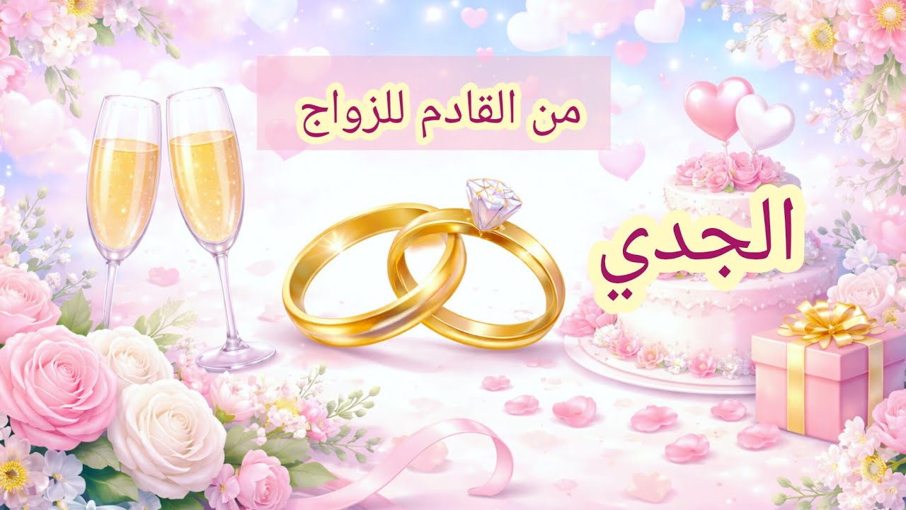 الجدي♑ من القادم للزواج 💍 وماهي حروف أسمه 🔠 