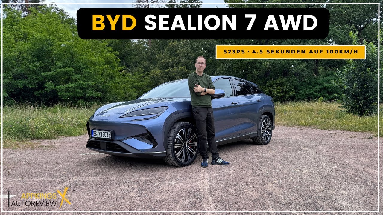 BYD Sealion 7 AWD im Test – Elektro-SUV mit 523 PS!