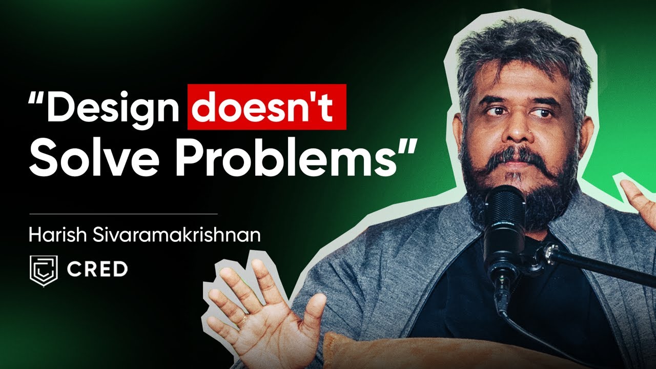Developing taste, Meaningful Art, Money Matters | Harish Sivaramakrishnan, Design at CRED | AGAM