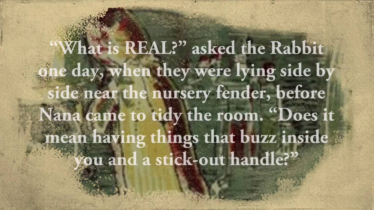 What is Real Excerpt from Velveteen Rabbit