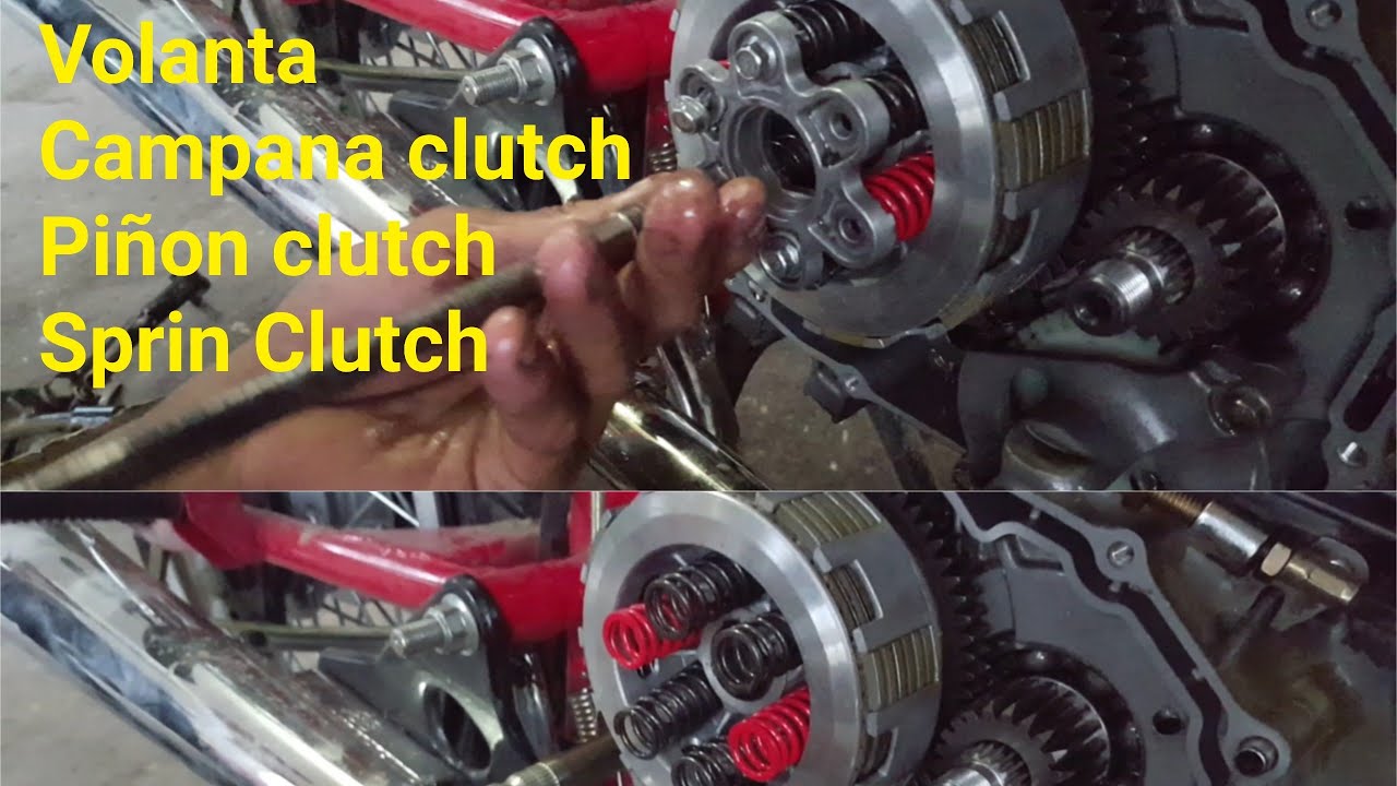 7ma CG Trucos de CLUTCH (cloche) Sprines Racing cloche, VOLANRA REBAJADA , PIÑON CLOHE REBAJAdo