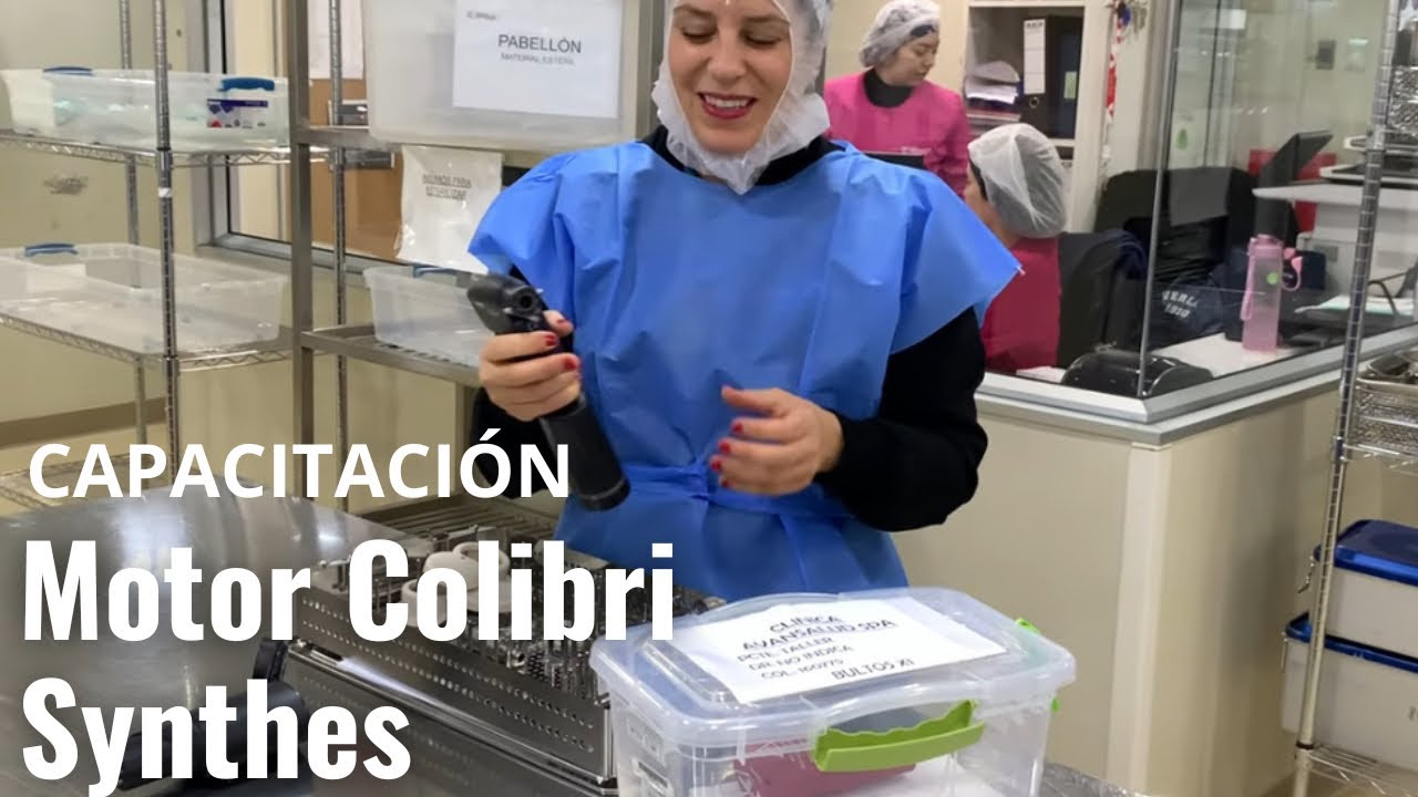 Capacitación Motor colibrí SYNTHES | SupraEsteril