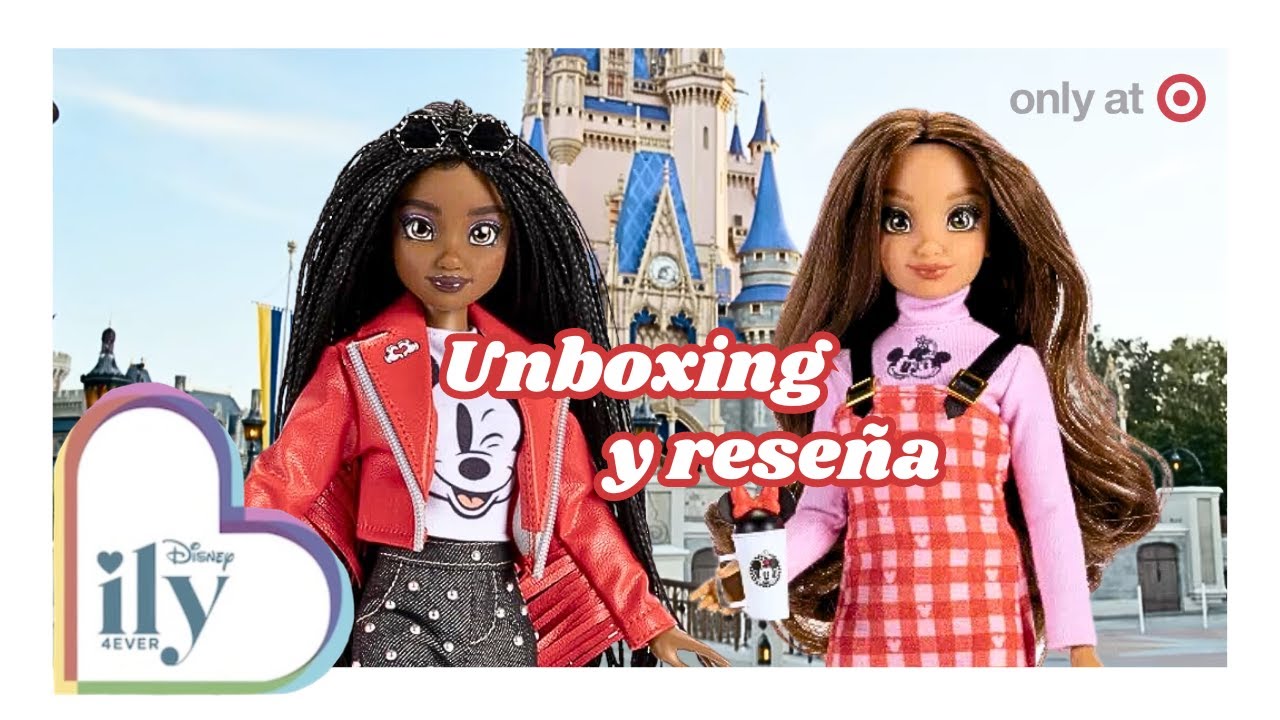 🎄Especial Navidad día 2 | Unboxing y reseña de dos muñecas Ily 4ever inspiradas en Mickey y Minnie!