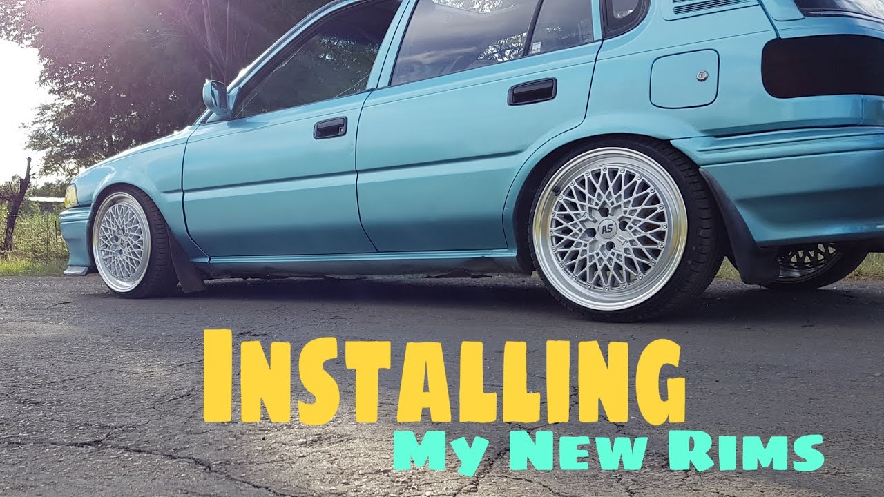 Installing My New Rims On LowLife