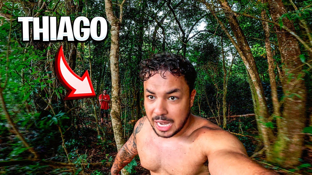 CHAMA A POLICIA🚨 O THIAGO ME ACHOU E ME PERSEGUIU NA FLORESTA!!!!
