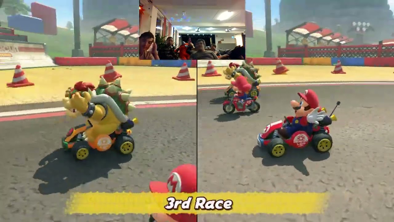 Mario Kart World Live Stream VOD - på svenska: Stor Mariokart-tävling!