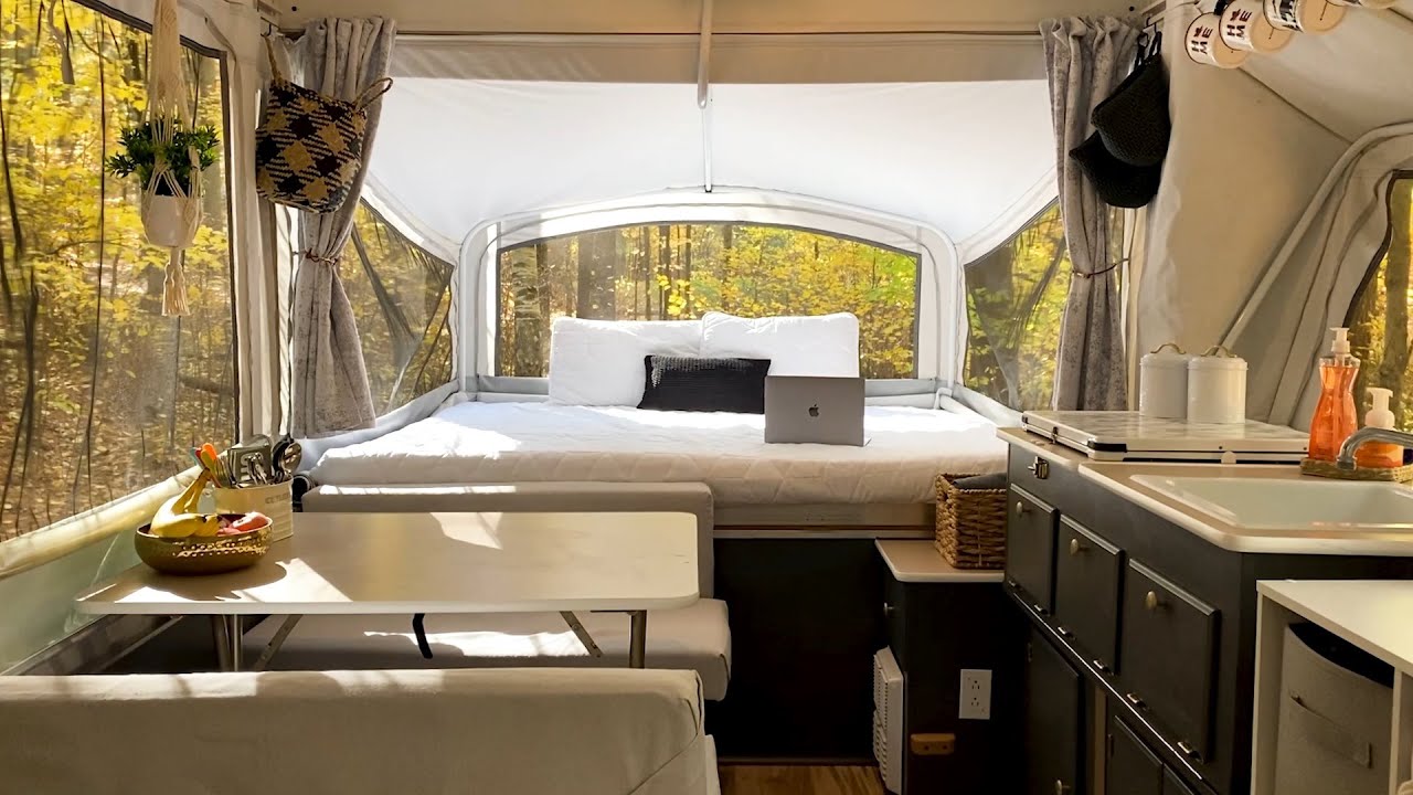 Stunning Coleman Pop Up Camper Remodel