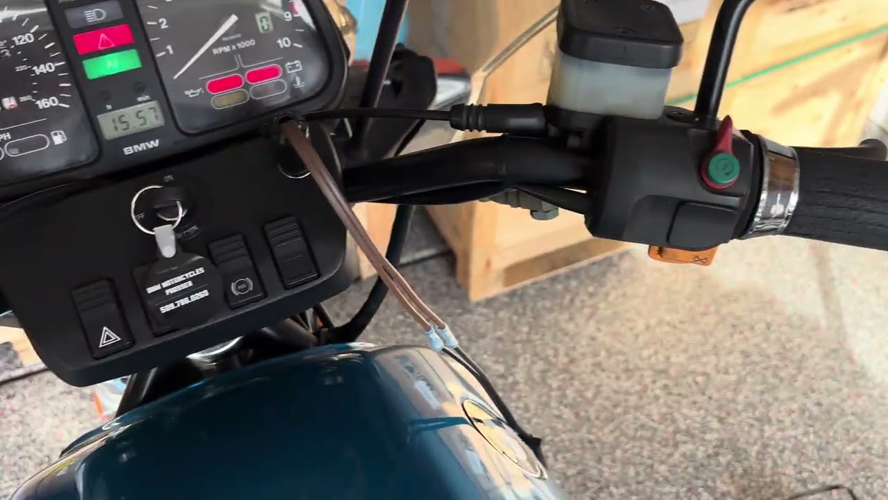 1994 BMW K75 Cold Start