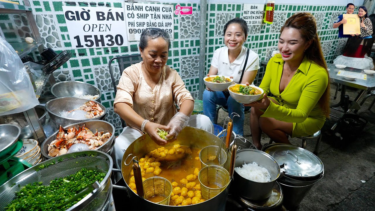 Gặp lại Cẩm Ti&ecirc;n TV ăn B&aacute;nh Canh Cua 500k si&ecirc;u ngon ở S&agrave;i G&ograve;n