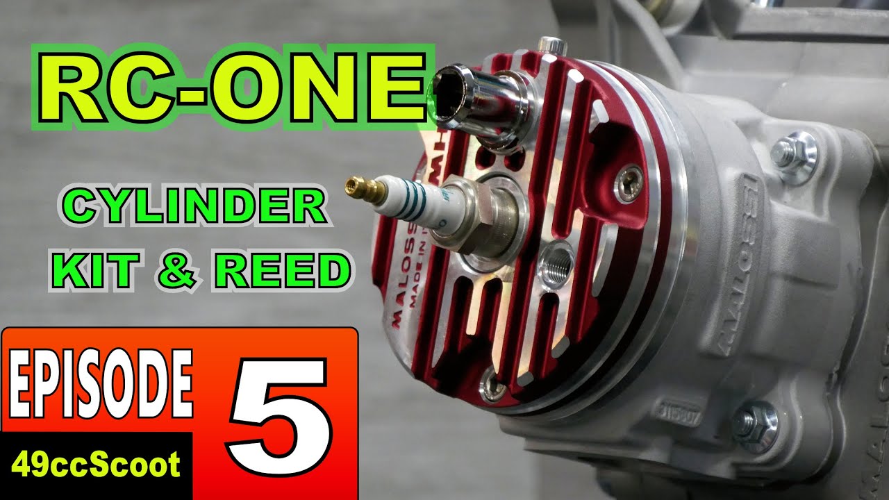 RC-One : Cylinder, Reed & Intake Install & Testing A Circlip Installation Tool : RC1 : Part 05