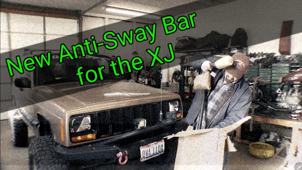 Jeep Cherokee XJ Anti-sway Bar Junkyard Upgrade