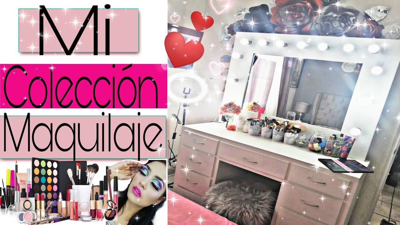 Mi colección de maquillaje //mi pequeña colección de maquillaje //America Morgan💋