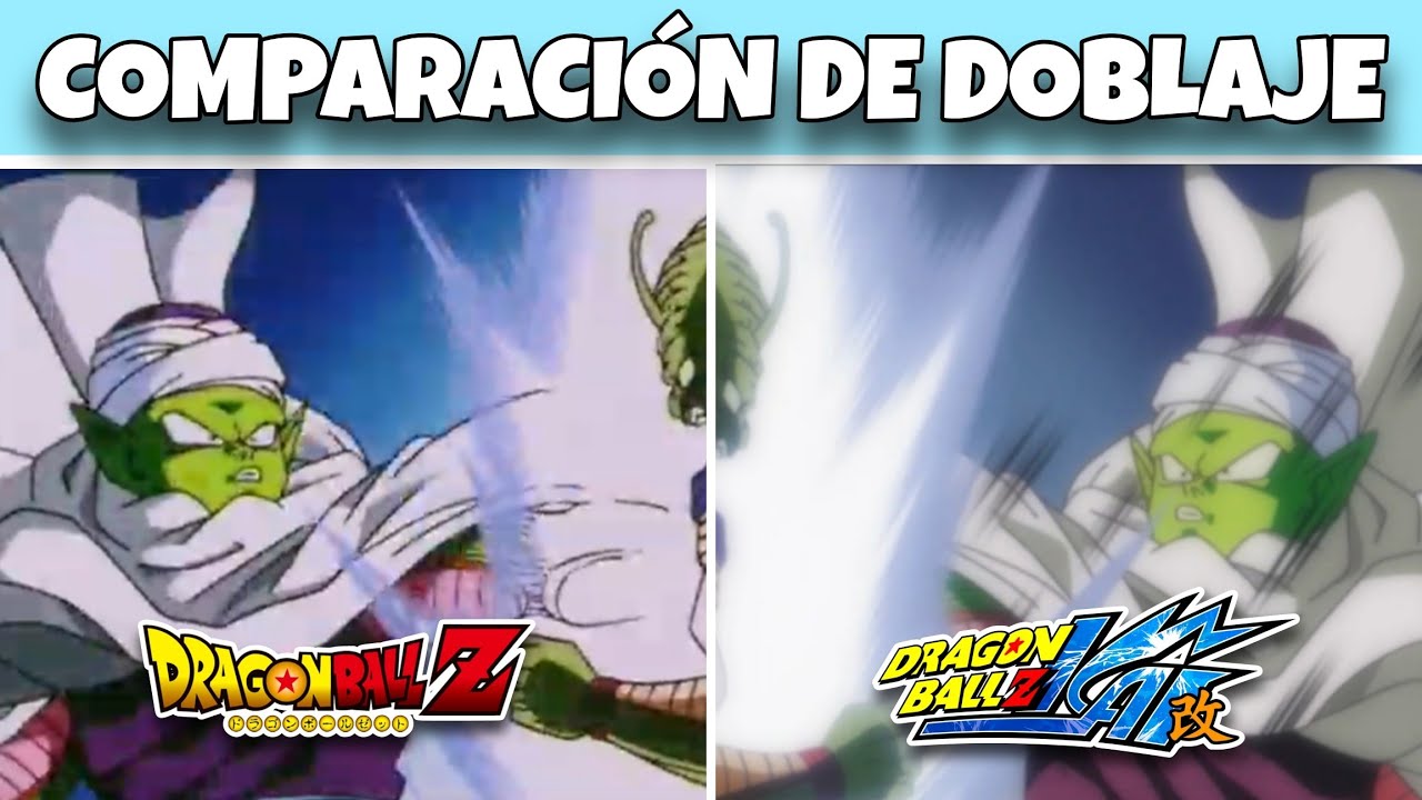 AHORA SOY NAMEK - Comparación de doblaje DBZ y DBZ Kai Castellano