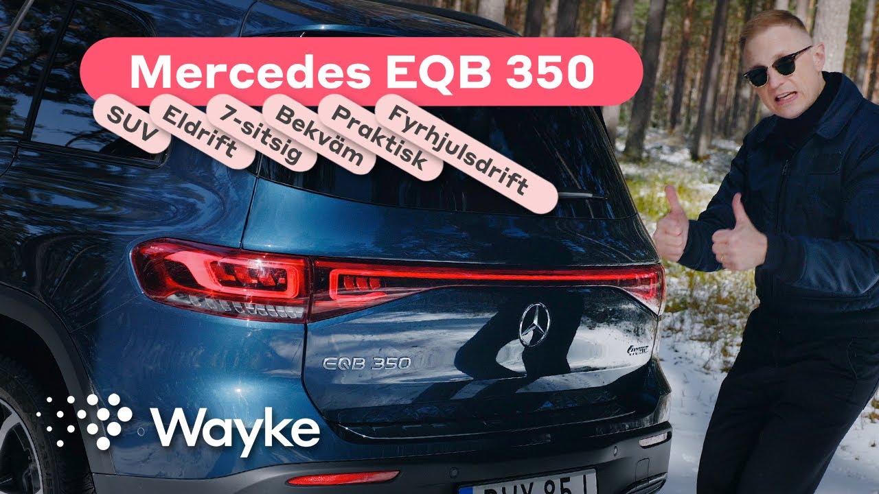 PROVKÖRNING av Mercedes Benz EQB