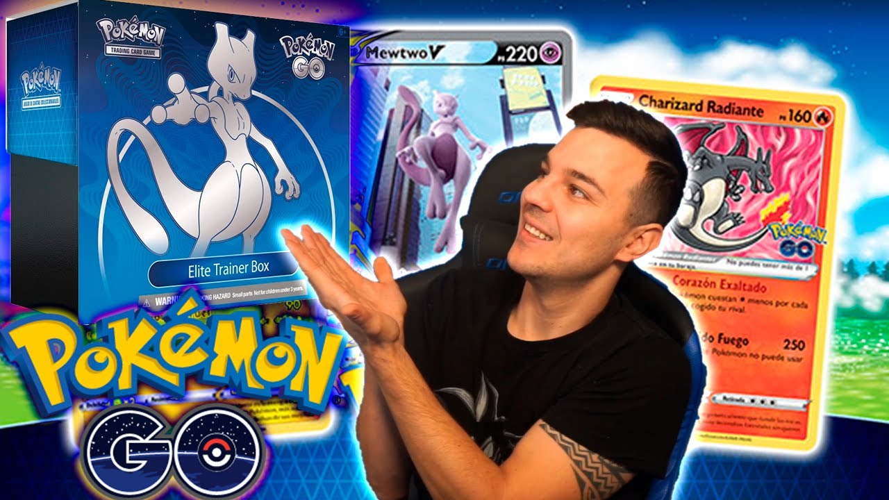 POKEMON GO ELITE TRAINER BOX APERTURA EN BUSCA DE CHARIZARD RADIANT Y MEWTWO ALTER