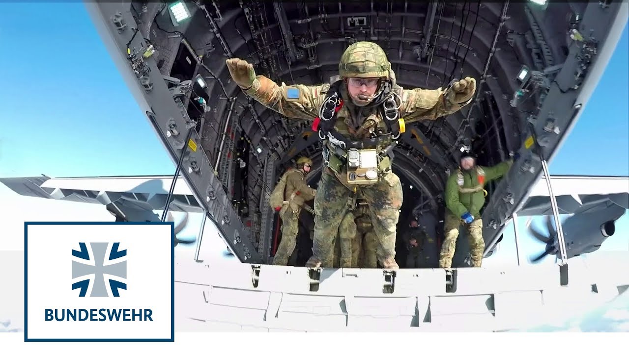 Erstmals in Portugal | Freifall aus A400M | Bundeswehr