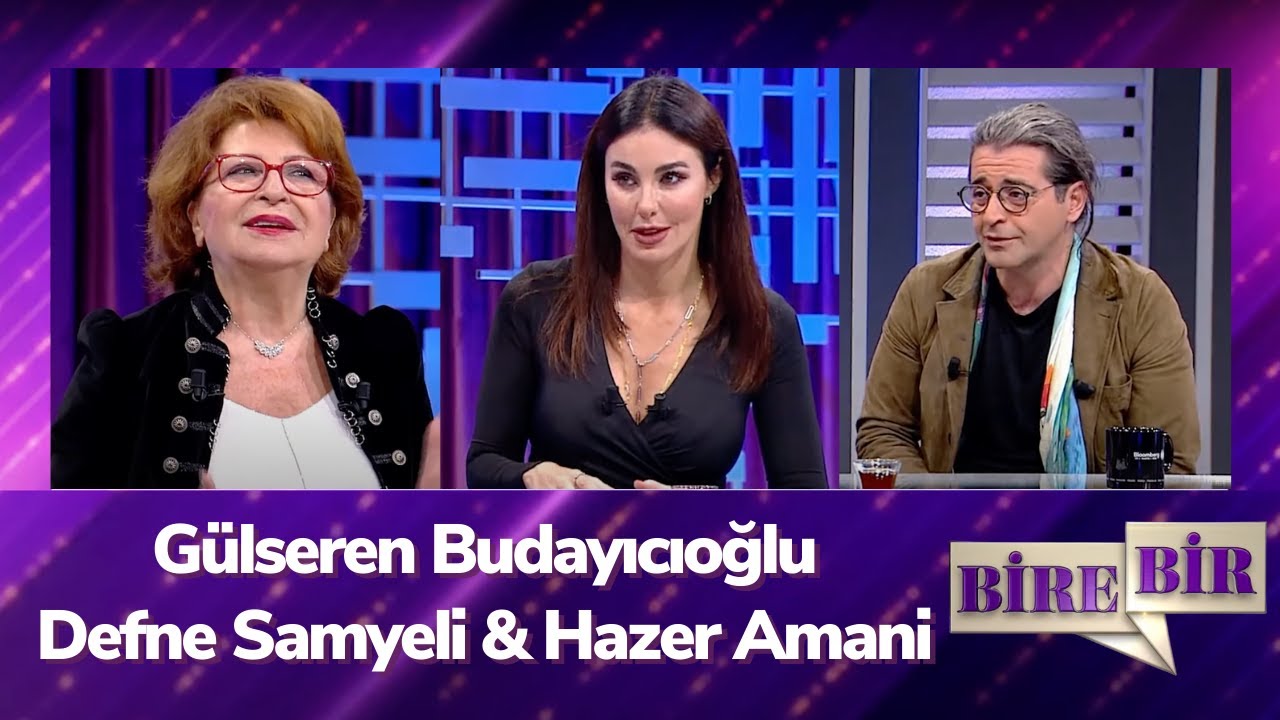 Gülseren Budayıcıoğlu & Defne Samyeli & Hazer Amani - Fatih Altaylı ile Bire Bir | 17.11.2021
