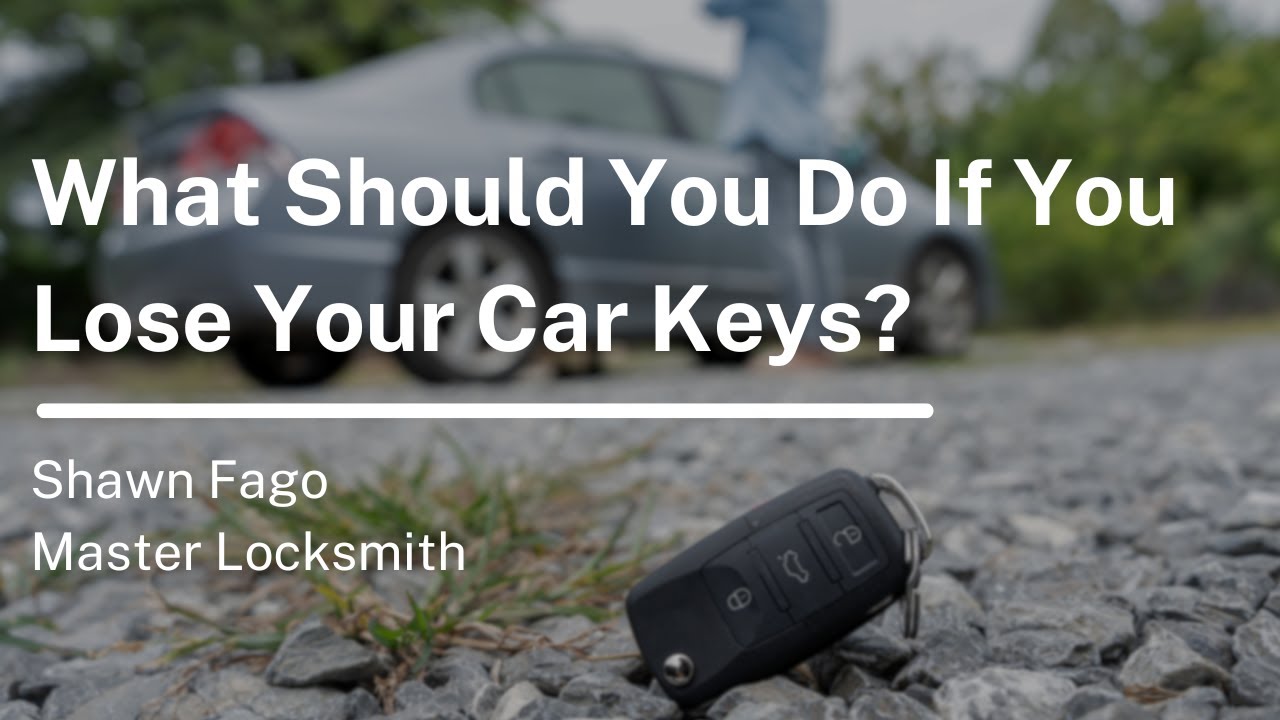 What Should You Do If You Lose Your Car Keys?