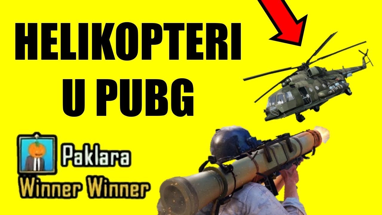 Raketom protiv helikoptera u PUBG Mobile - Payload mode