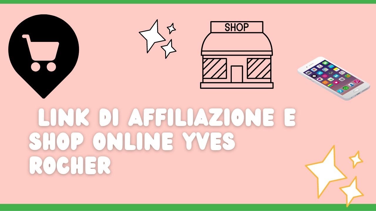 Come utilizzare il link di affiliazione Yves Rocher. (Iscriviti al canale se ti piace il video)