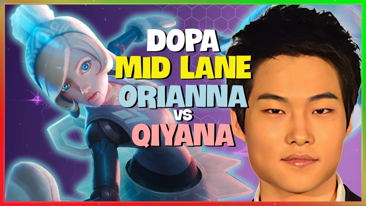 Dopa Orianna : This Guy Is CLEAN On The CN Super Server Against Qiyana - Engsub