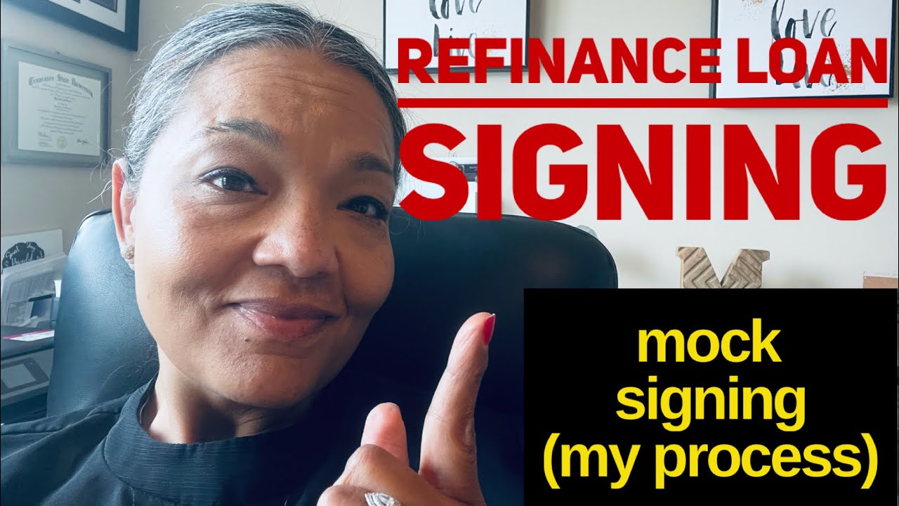 Mock Signing / New Loan Signing Agent/Notary Public/