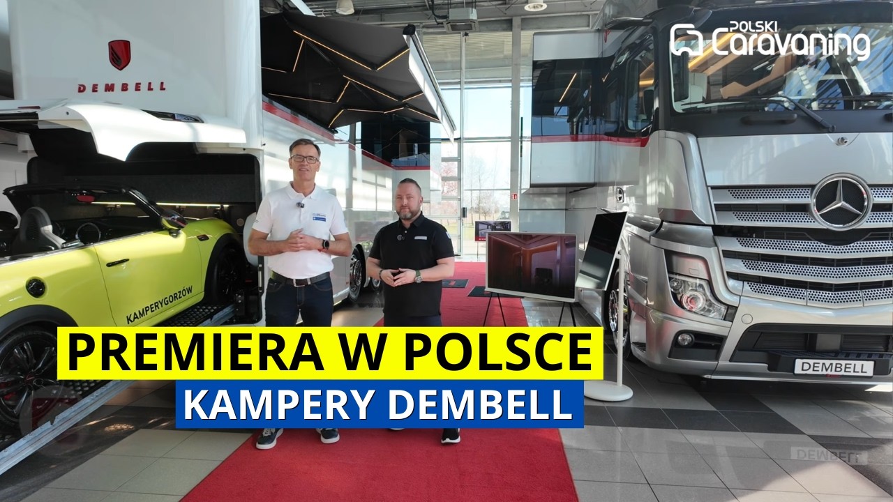 Dembell &mdash; luksusowy kamper z ogromnym garażem | Premiera w Polsce