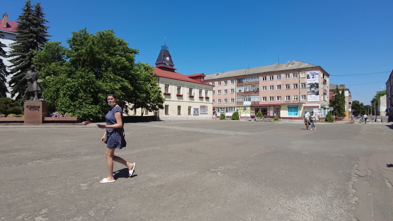 місто Броди центр .площа вул 22 січня