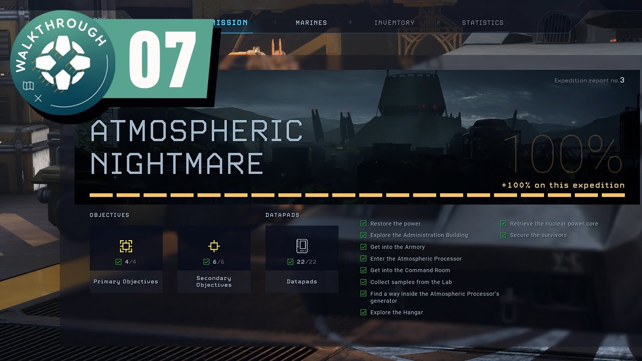 Aliens: Dark Descent Gameplay Walkthrough - Atmospheric Nightmare (All Datapads and Blueprints)