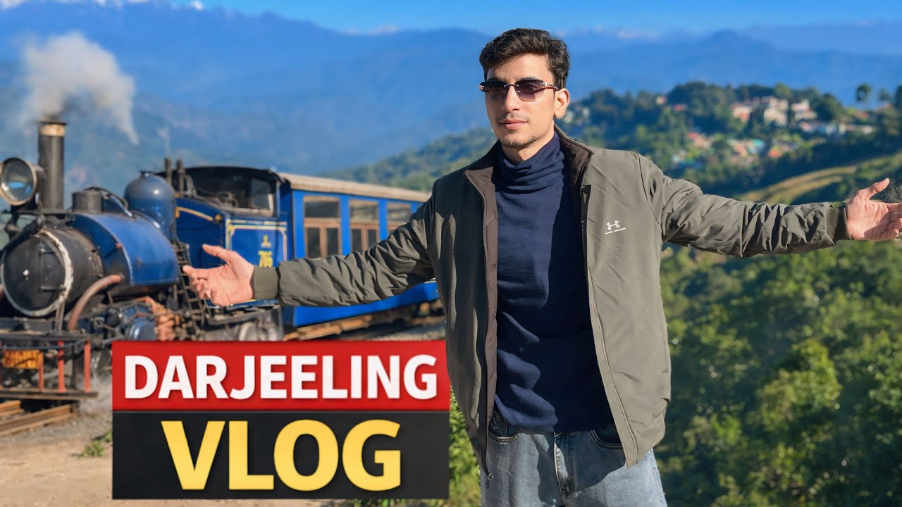 Toy Train Ride in Darjeeling 🚂 + Darjeeling Zoo | Travel Vlog