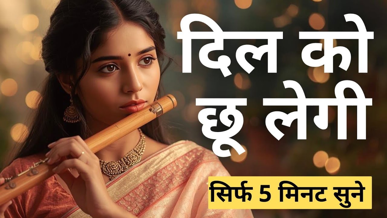 दिल को छू लेगी ये मधुर धुन | Peaceful Bansuri Music for Mind Healing, Meditation & Hyper Positivity