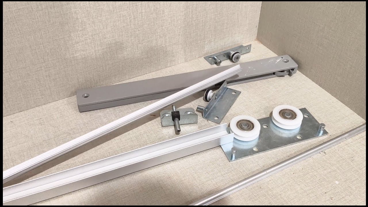 Sliding Wardrobe Door Fitting Kaise Karein | Soft Close Sliding Channel Installation Guide