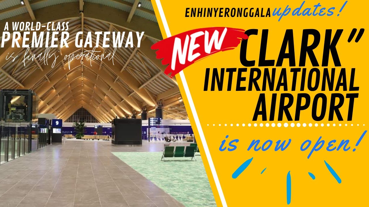 CLARK INTERNATIONAL AIRPORT OPENING