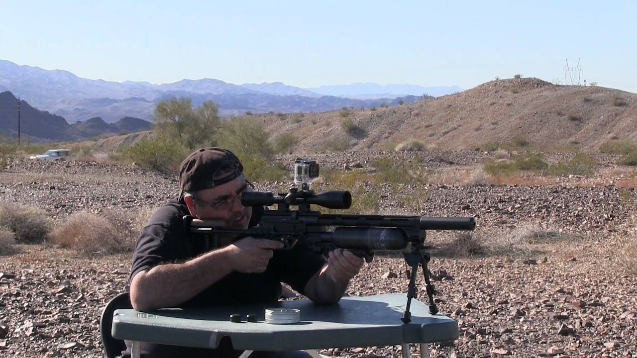 Evanix Sniper X2K .357 Cal Big Bore with Hawke Scope - by Airgun Expert Rick Eutsler / AirgunWeb