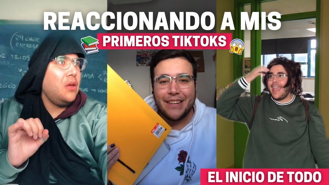 😱 REACCIONANDO A MIS PRIMEROS TIKTOKS 😂 | @DELACRUZPHTO