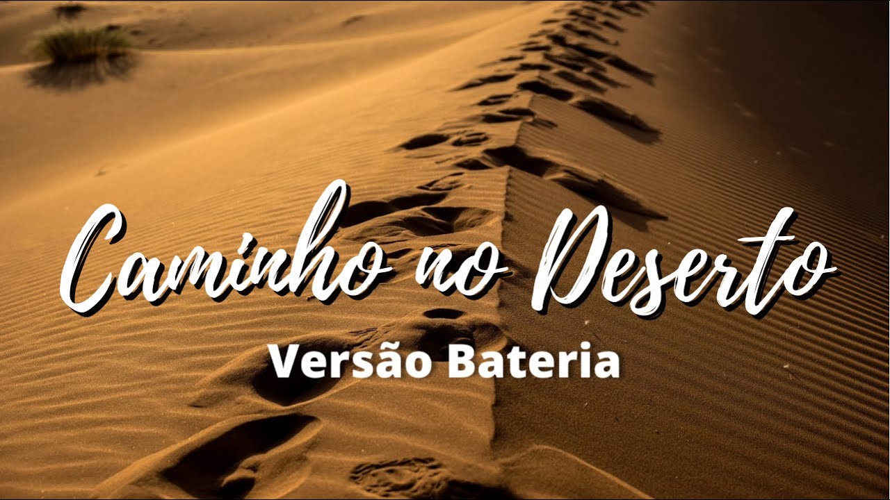 Caminho no Deserto- Nívea Soares (COVER) | EDGAR FREIRE [Bateria]