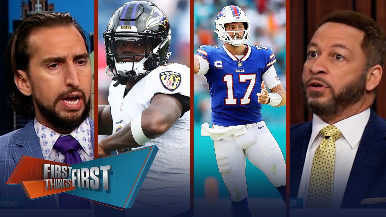 Bills or Ravens: Which team is this game more important for? | NFL | FIRST THINGS FIRST