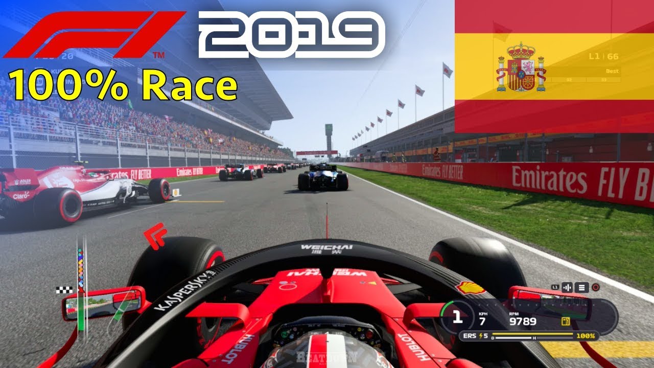 F1 2019 - Let's Make Leclerc World Champion #5: 100% Race Spain