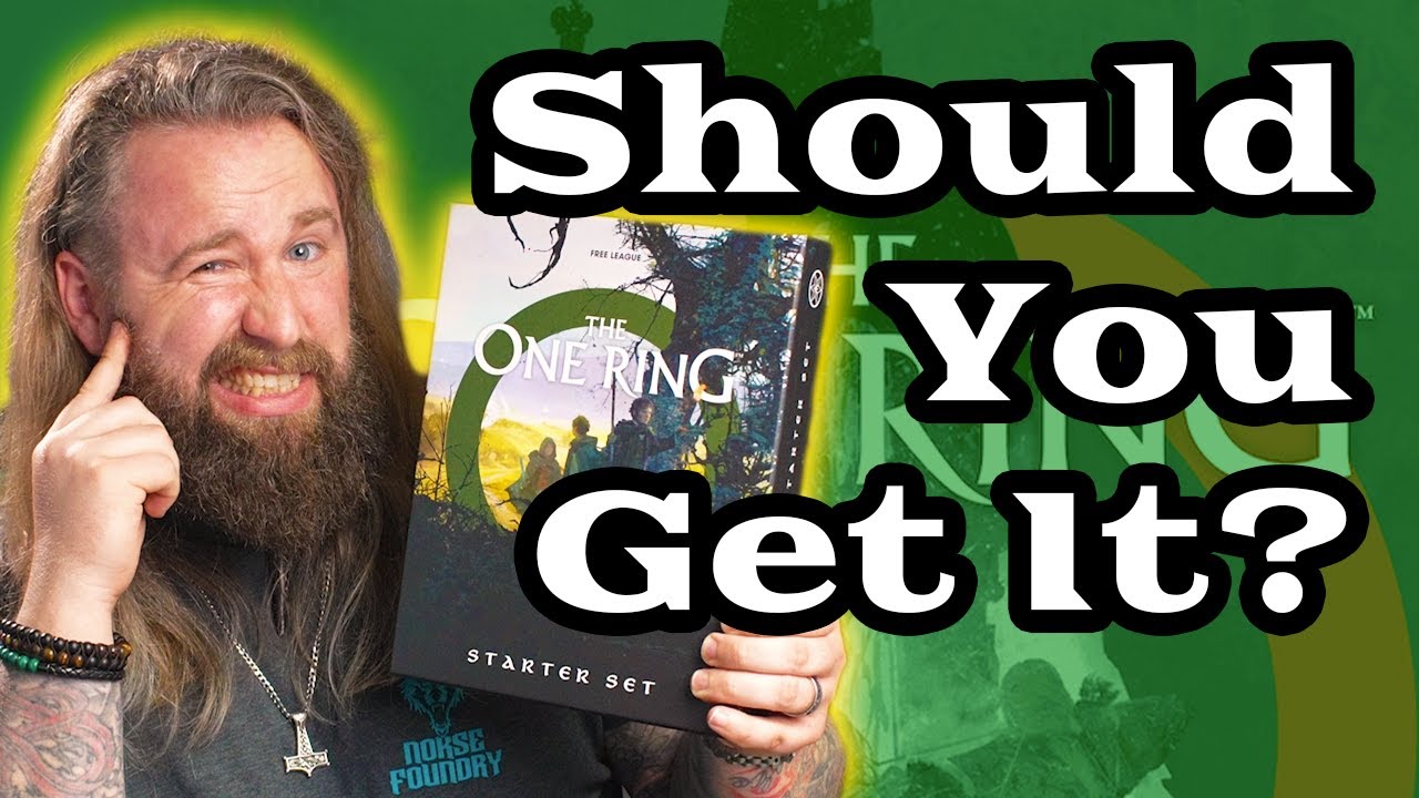The One Ring Starter Set Unboxing: Lord of The Rings TTRPG