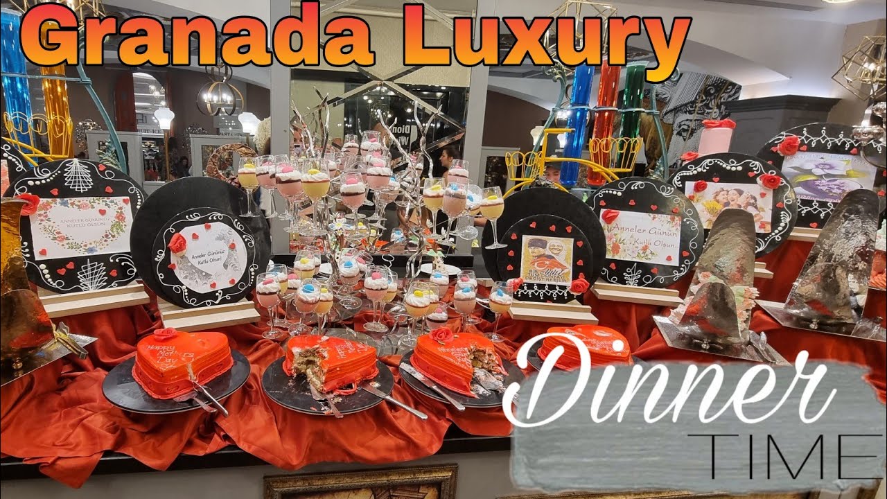 Dinner Time🍽 Granada Luxury Belek Buffet Restaurant🥩🍤Грaнада ужин шведский стол