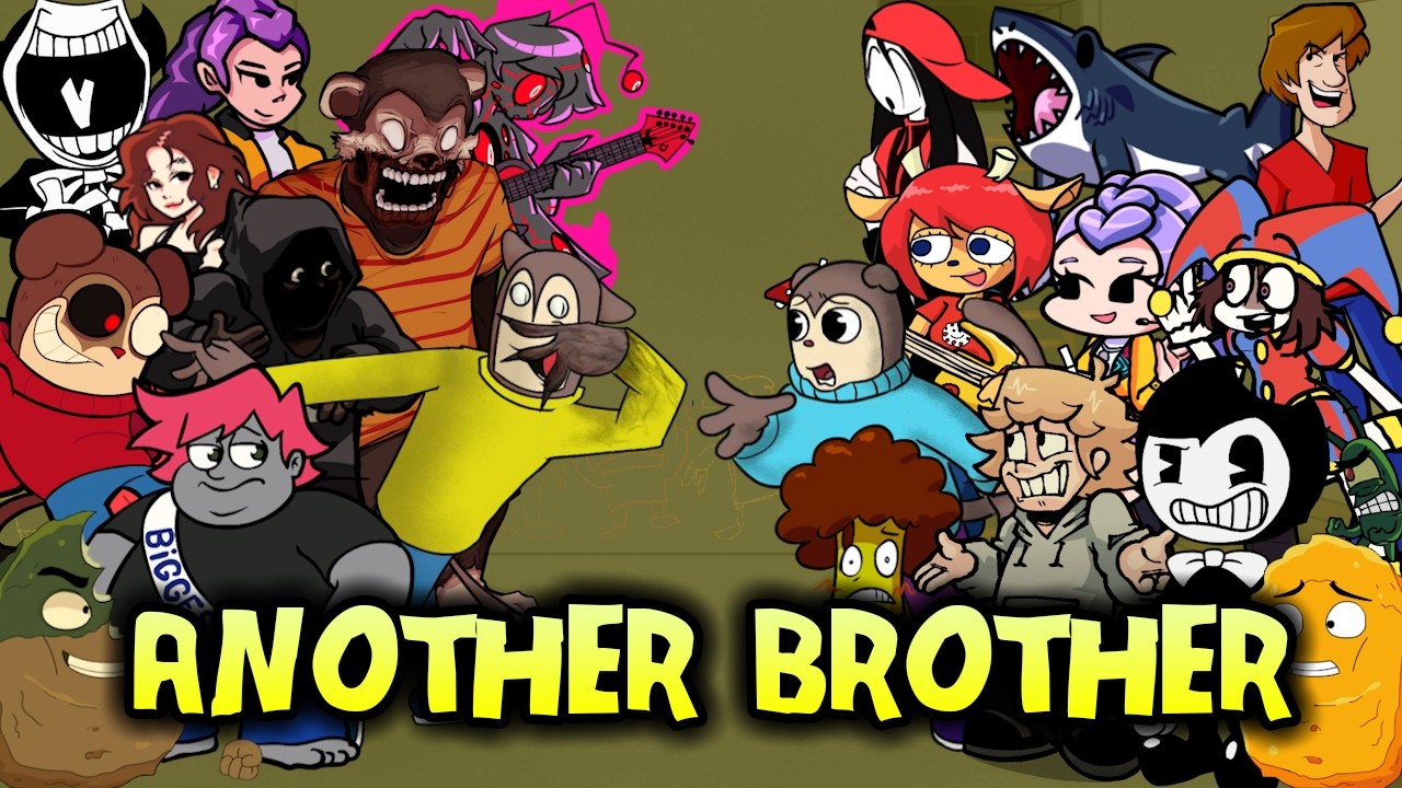 FNF Another Brother But Every Turn A Different Cover Is Used 🗣️📢🔥(FNF Another Brother)