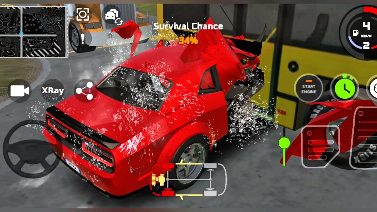DriveCSX - High Speed Car Crashes/Fails/Realistic Impacts : Epic Car Driving Simulator Ep.33