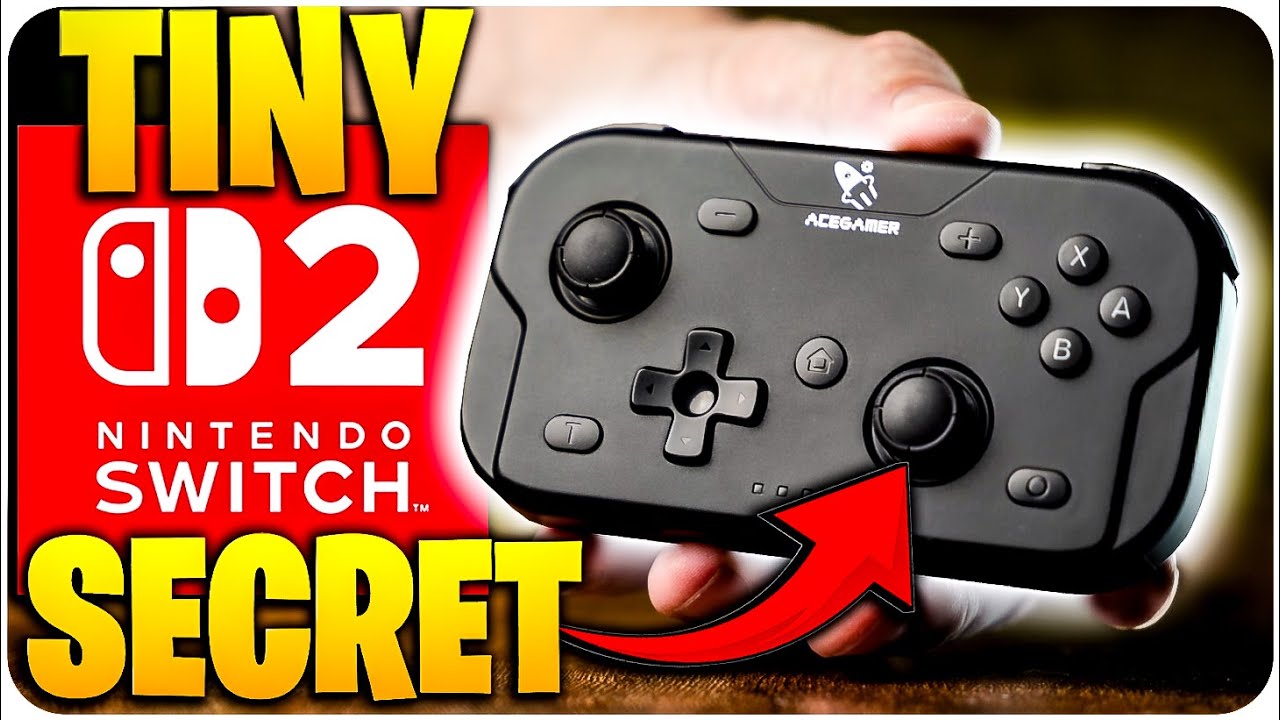 Крошечный контроллер для Switch 2 с БОЛЬШИМ секретом! — Карманный контроллер Ace Gamer