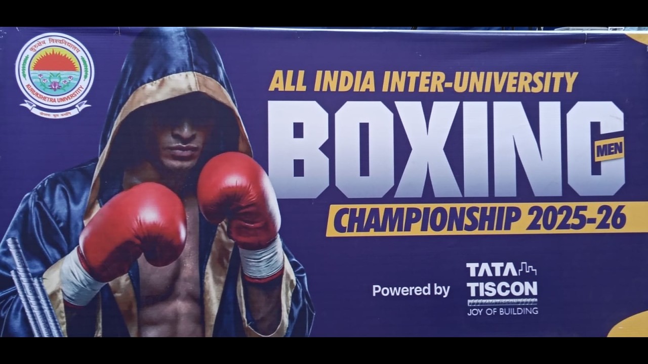 All India Inter University Boxing-(Men) Championship 2025-26 (Date- 02-03-2026) (Live-2)