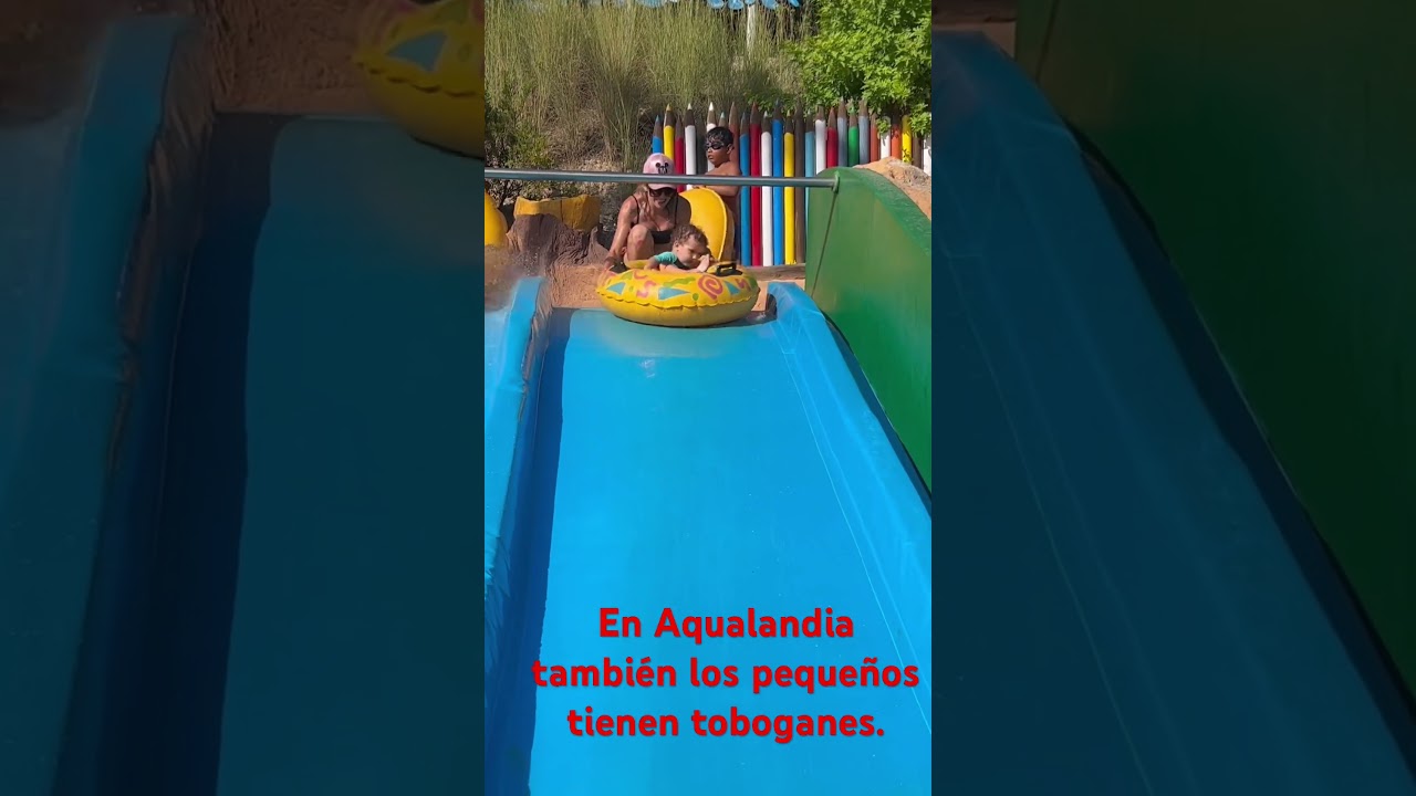 Los toboganes de Aqualandia. Todos los consejos en el siguiente v&iacute;deo. #aqualandia #benidorm