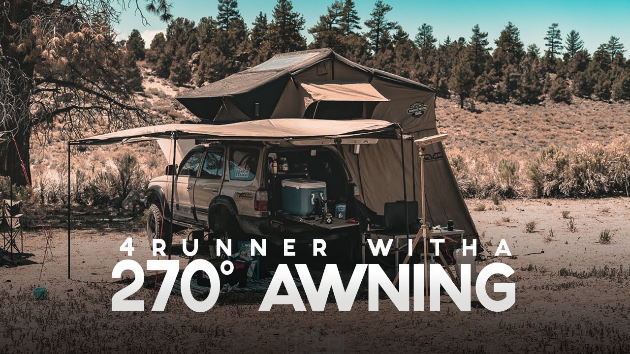 Custom 4Runner Awning mounts | Rhino-Rack Batwing