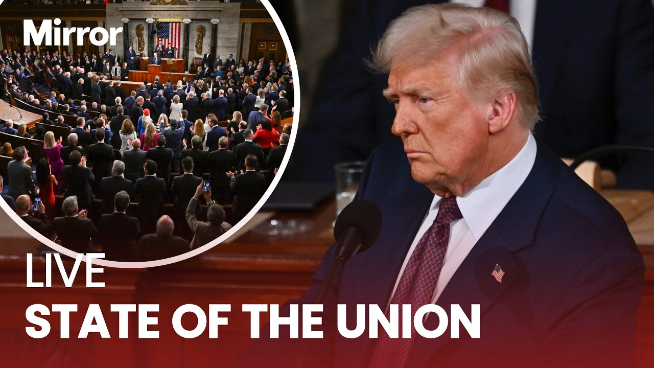 LIVE: Trump to deliver State of the Union address in joint session of Congress